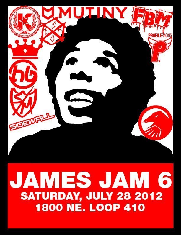 James Jam 6 Flyer
