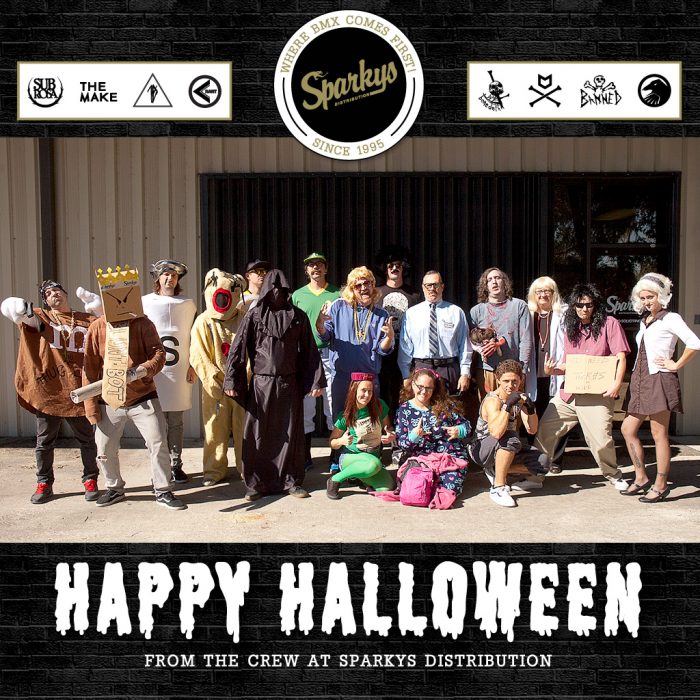 Happy Halloween from Sparkys!