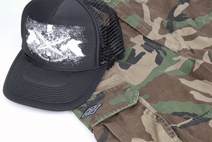 Free Trucker Hat with Creeper Cargo Shorts